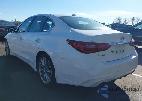 2018 Infiniti Q50 3.0T Luxe from USA, damaged, VIN JN1EV7AR0JM445073